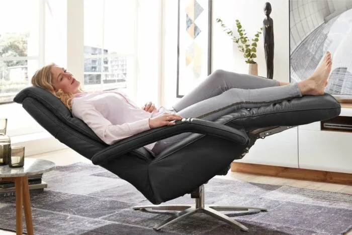 Fenayuu Relaxsessel Beinkissen - Verstellbare Fußstütze Mit Langsamer Rückstellung